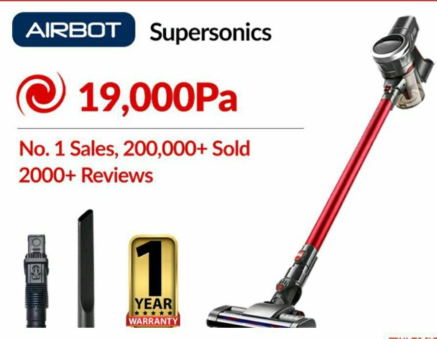 Airbot Supersonics Cordless Vacuum 