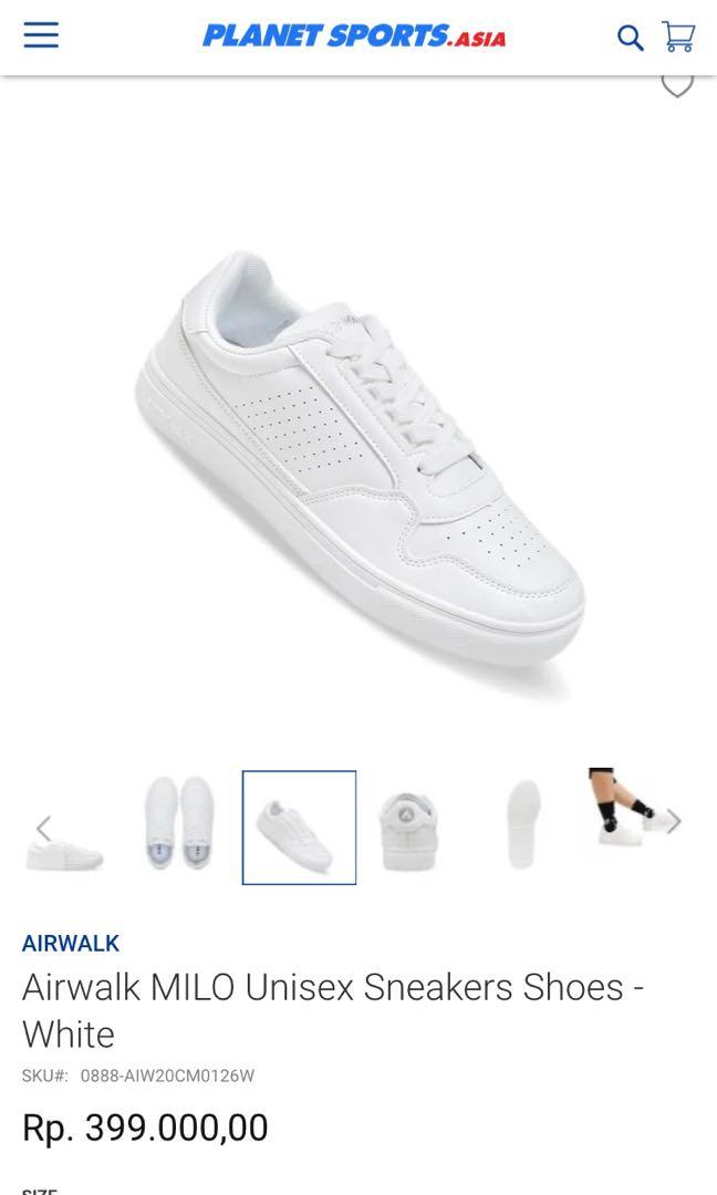 Airwalk full white man sneakers shoes original