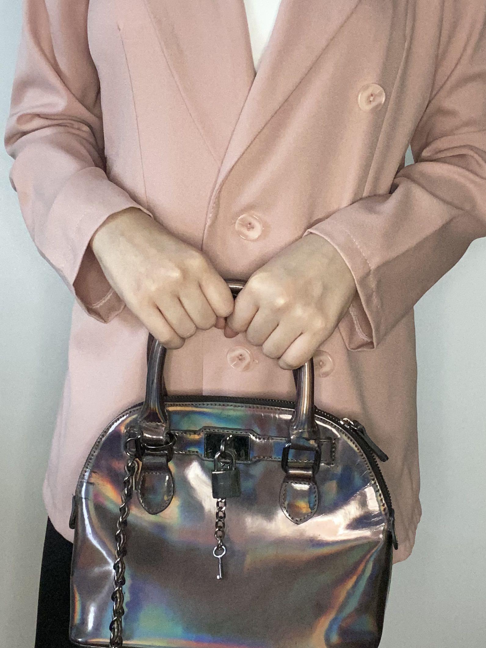 Aldo on sale holographic purse
