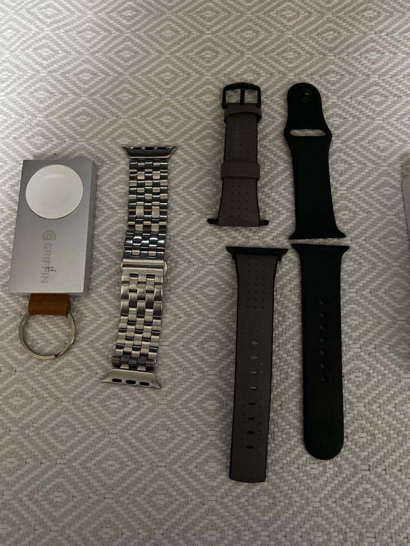 Apple Watch 42mm Series 1 Chrome Edition Mobile Phones Gadgets Wearables Smart Watches on Carousell