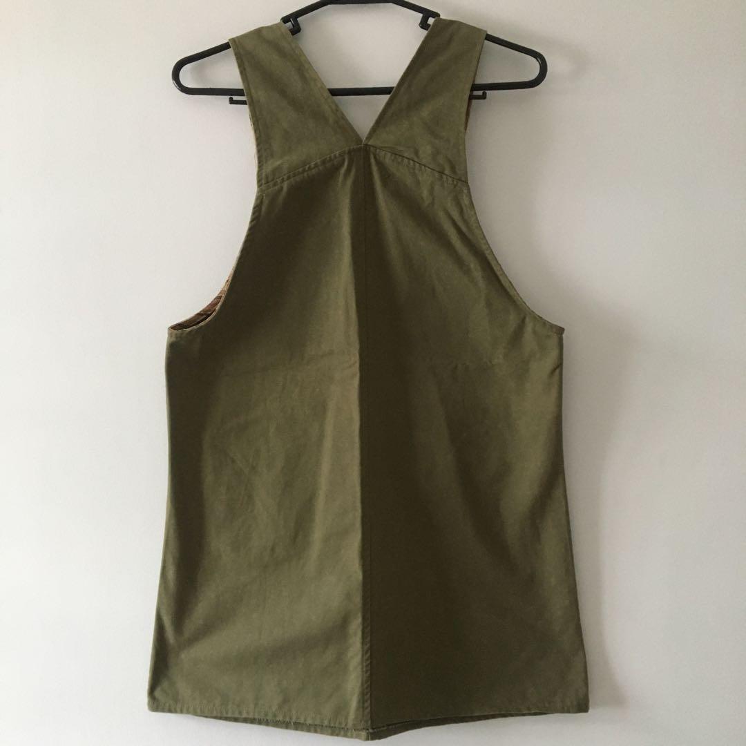 Army Green Jumper Dress, Women's Fashion, Dresses & Sets, Dresses on  Carousell