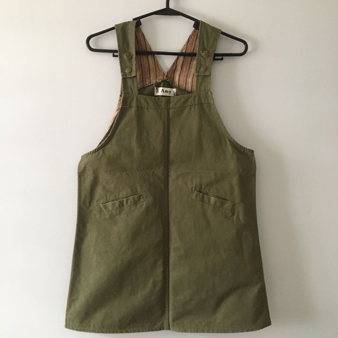 Army Green Jumper Dress
