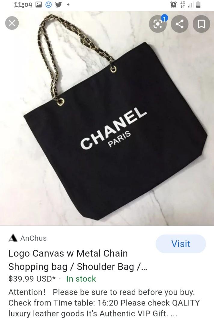 Authentic Chanel VIP gift bag, Women's Fashion, Bags & Wallets