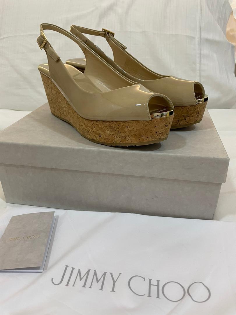 Patent hotsell leather wedges