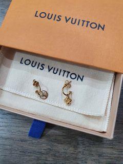 Louis Vuitton Silvania Tigerwood Monogram Set of 3 Stud Earrings