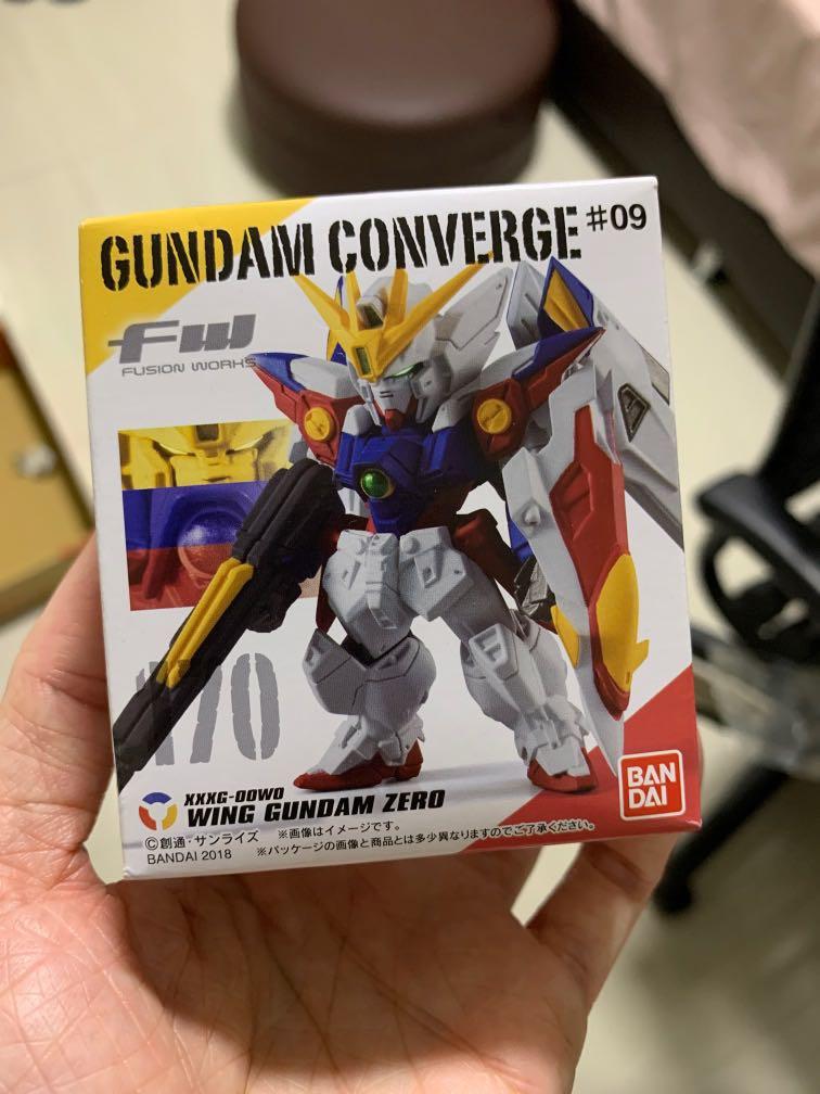 Bandai Fw Gundam Converge 9 Wing Gundam Zero Hobbies Toys Toys Games On Carousell