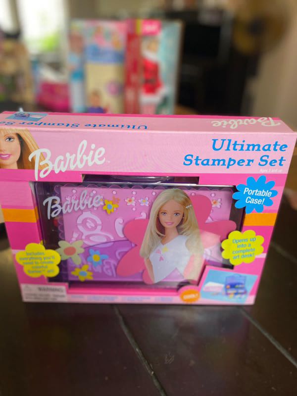 Barbie stamper set sale