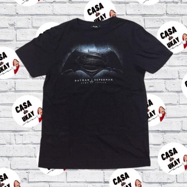 Batman Vs. Superman Shirt from Casa De Ukay, Men's Fashion, Tops & Sets,  Formal Shirts on Carousell