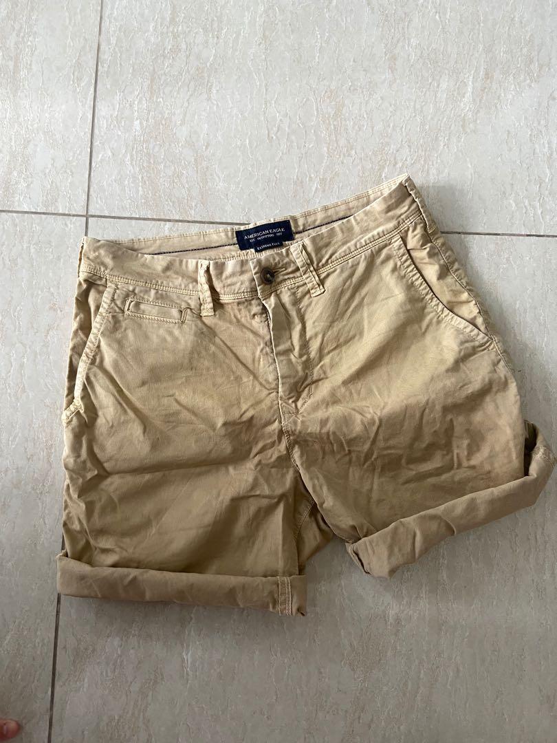 BNWOT American Eagle extreme flex slim khaki shorts Mens size 28