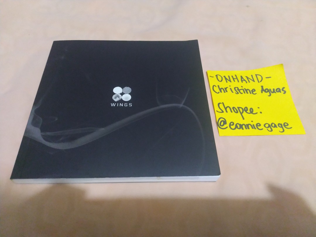 BTS WINGS N Version Album [Suga / Yoongi and Jimin Concept Photos] + CD