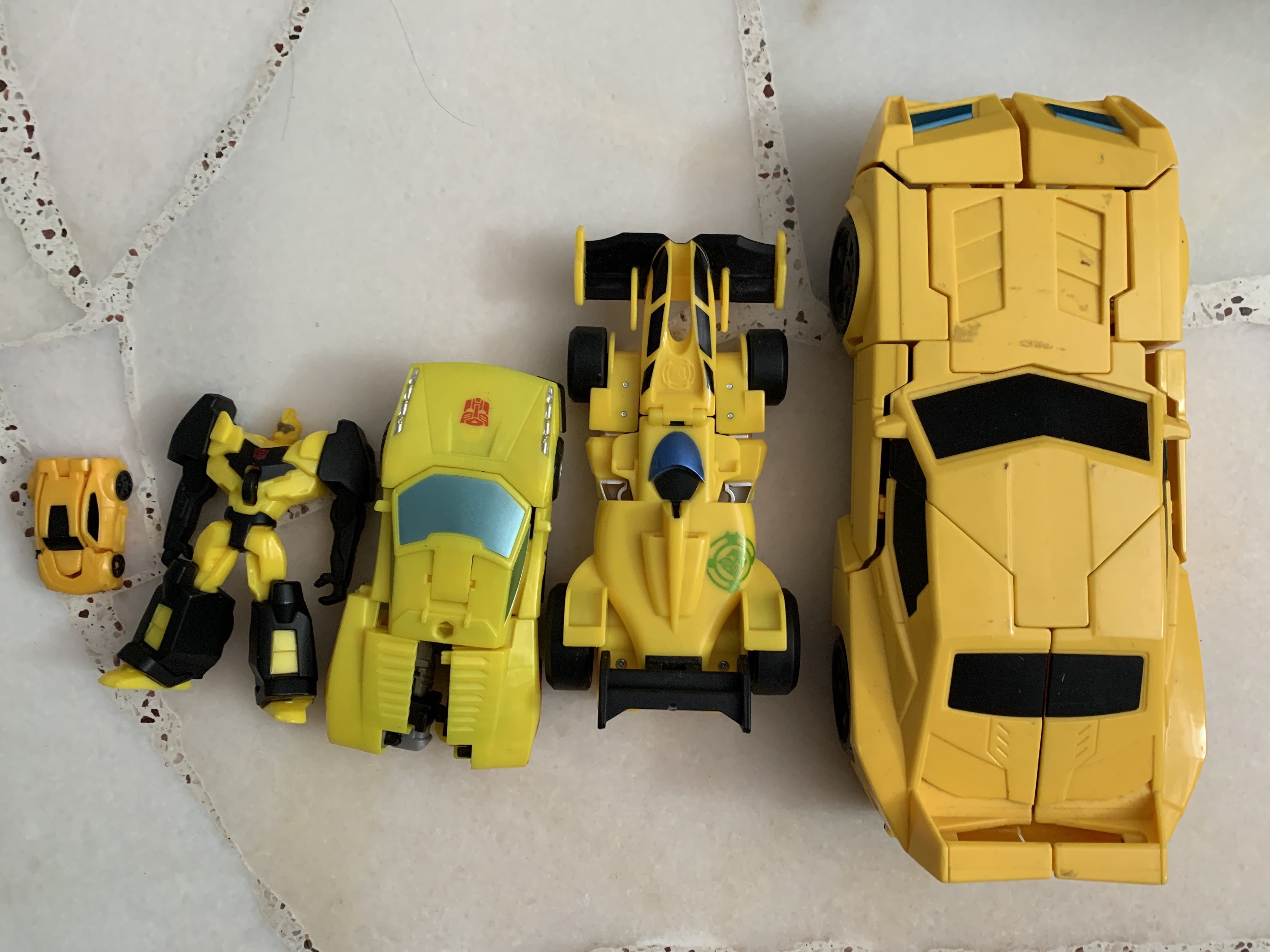 Bumblebee outlet toy car