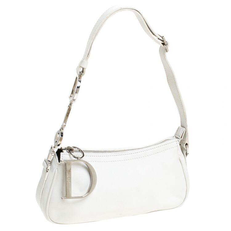 Dior white hot sale shoulder bag