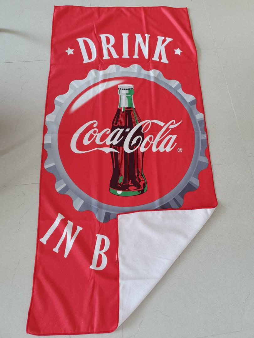 Coca Cola Beach Towel Everything Else on Carousell