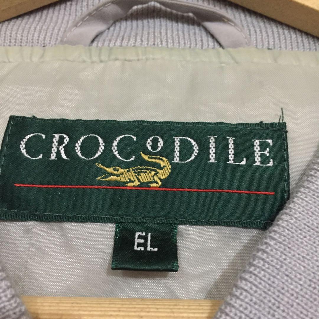 CROCODILE VINTAGE 90's HARRINGTON Zipped Up Jacket