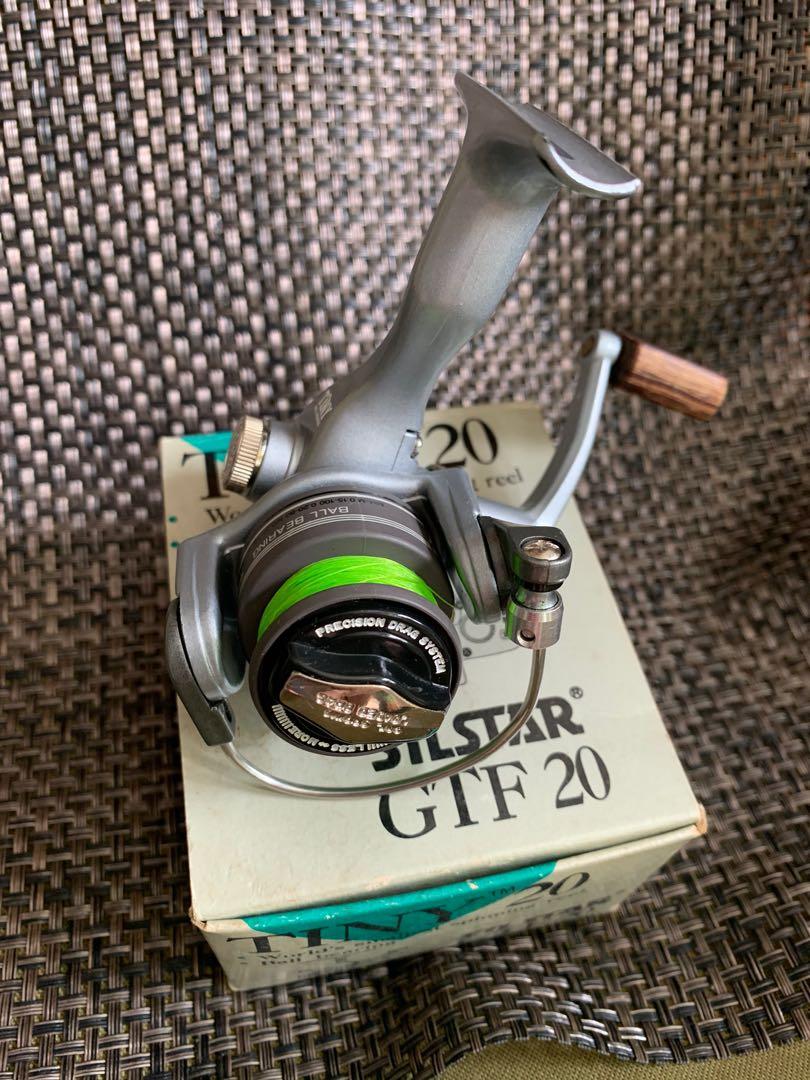 Silstar GTF 20 world's smallest spinning reel, Sports Equipment, Fishing on  Carousell