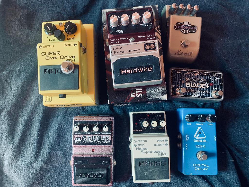 Rare 2024 guitar pedals