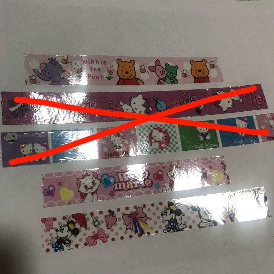 Disney Washi Tapes, Hobbies &amp; Toys, Stationery &amp; Craft, Craft Supplies ...