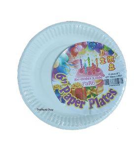 Disposable Paper Plates (6 inch / 7 inch / 9 inch)