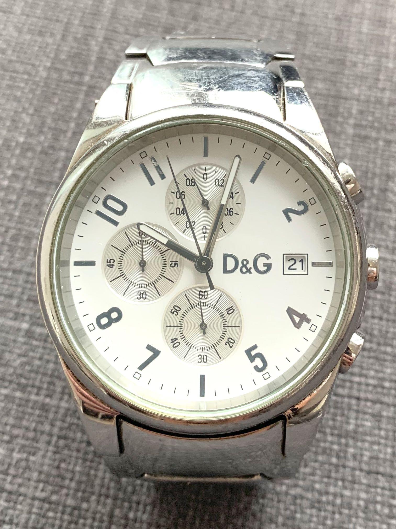 D&g online chronograph watch