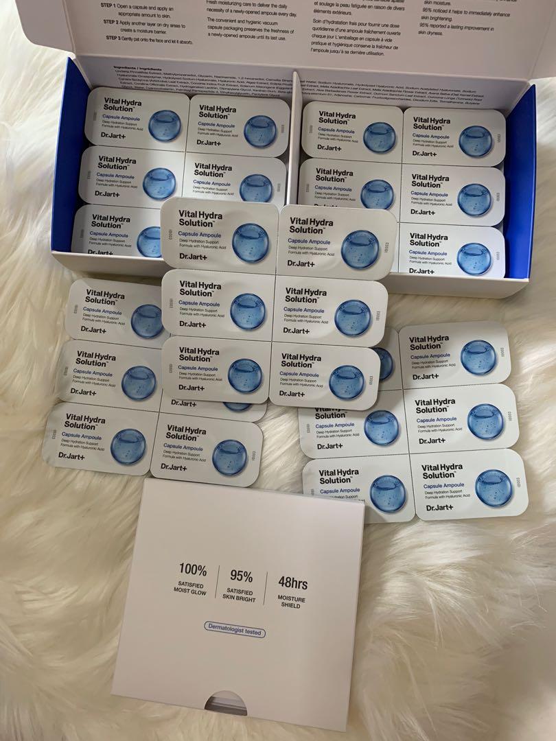 dr jart vital hydra solution capsule ampoule, Beauty & Personal Care