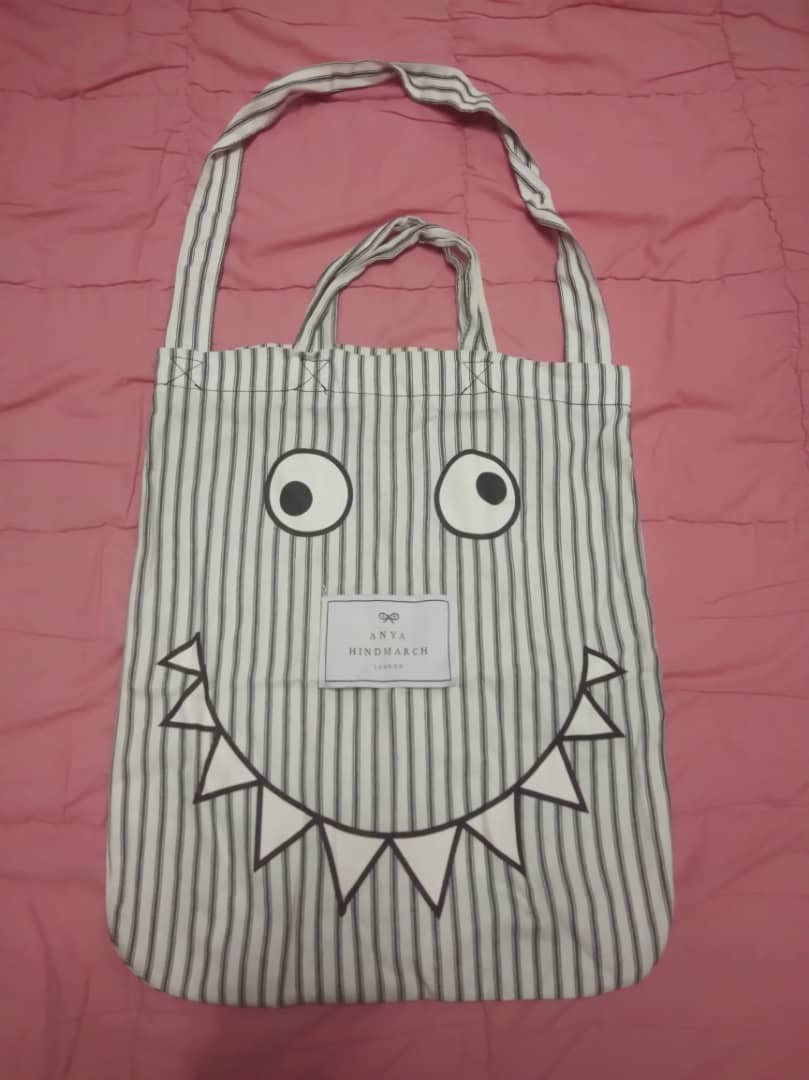 Anya hindmarch dust bag top