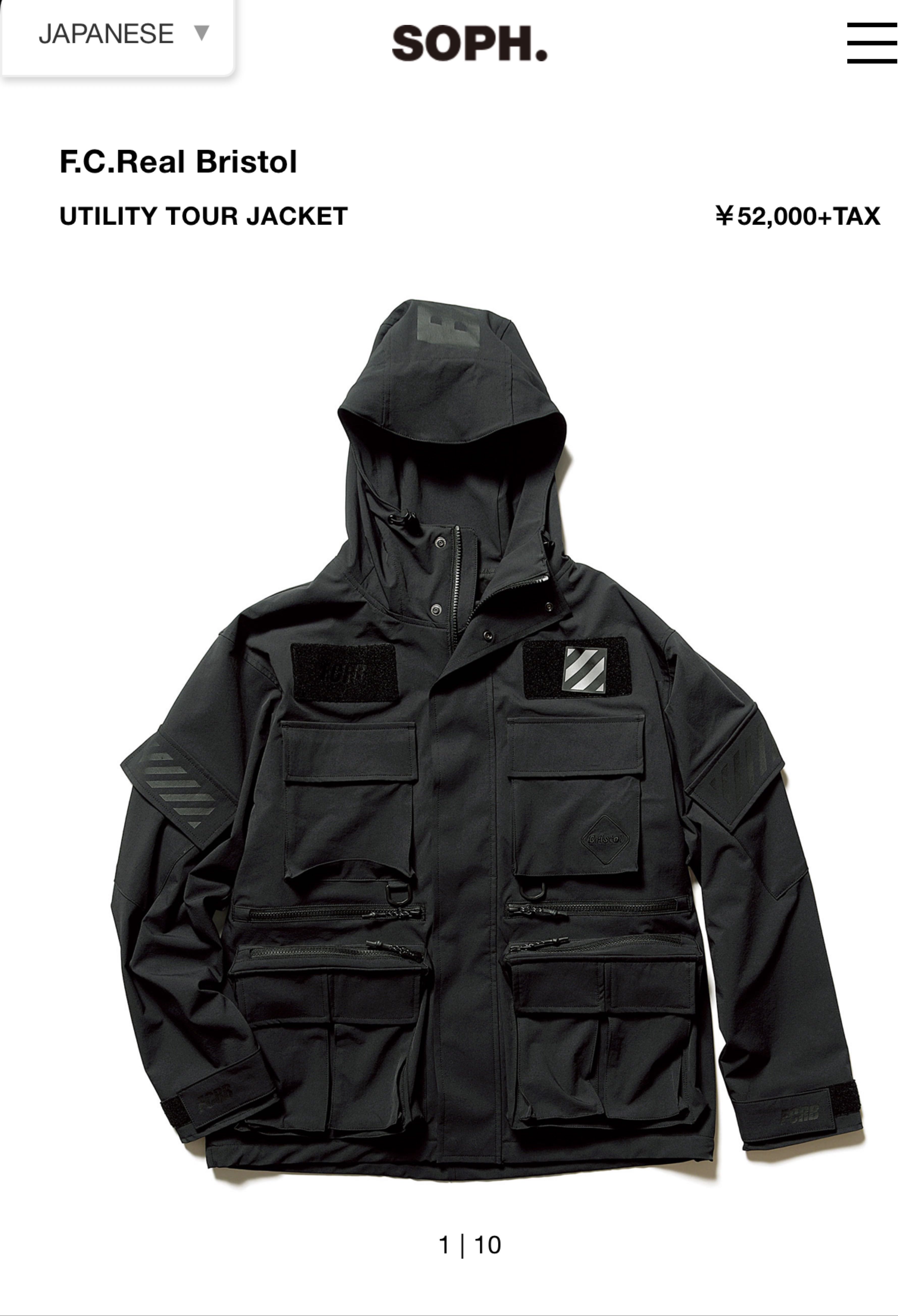 最適な価格fcrb UTILITY tour jacket ジャケット・アウター