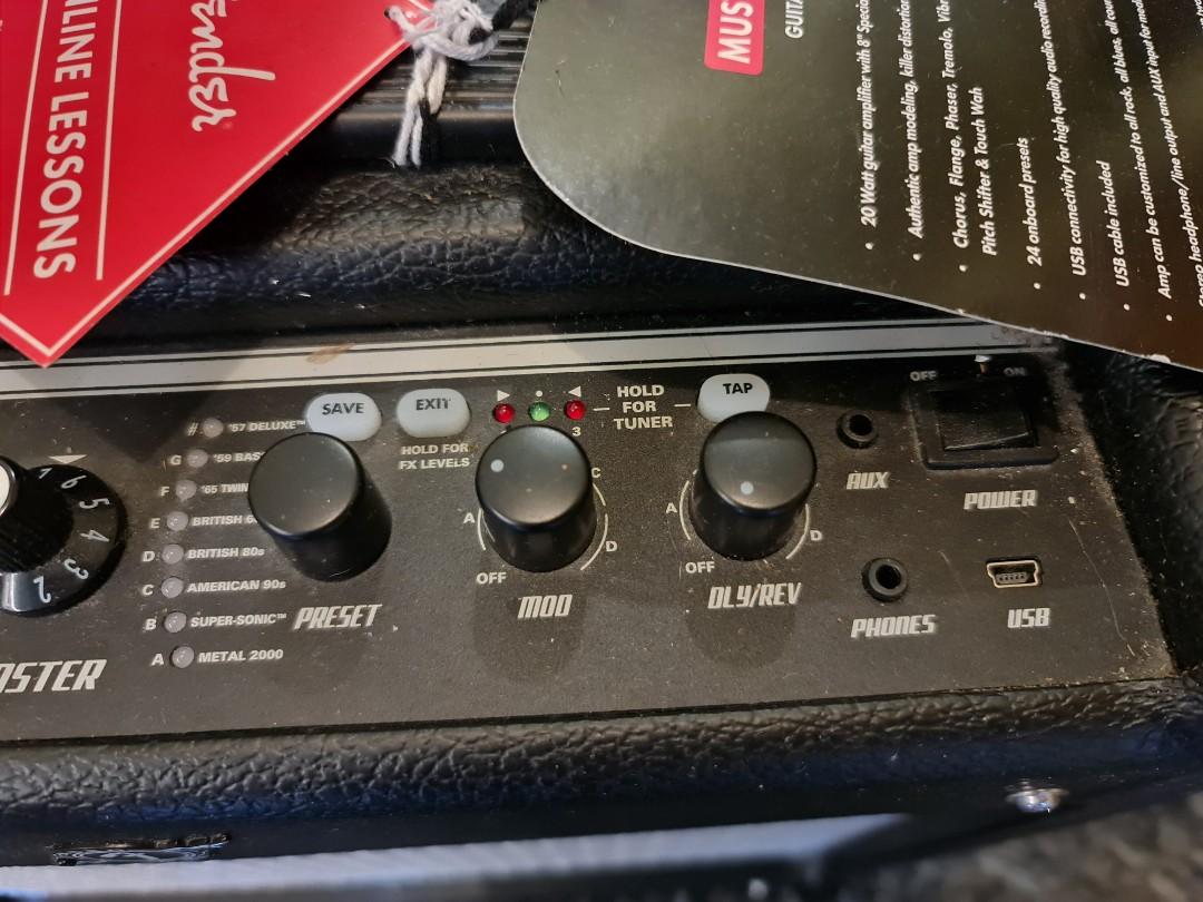 Fender mustang 70w amp deals