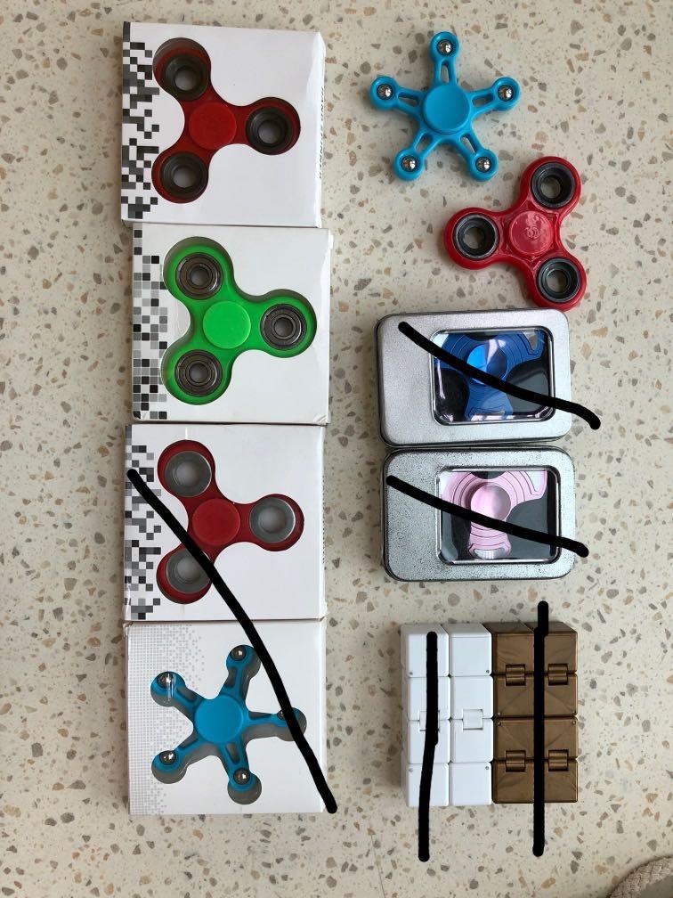 Fidget Spinner And Fidget Cube Hobbies Toys Toys Games On Carousell