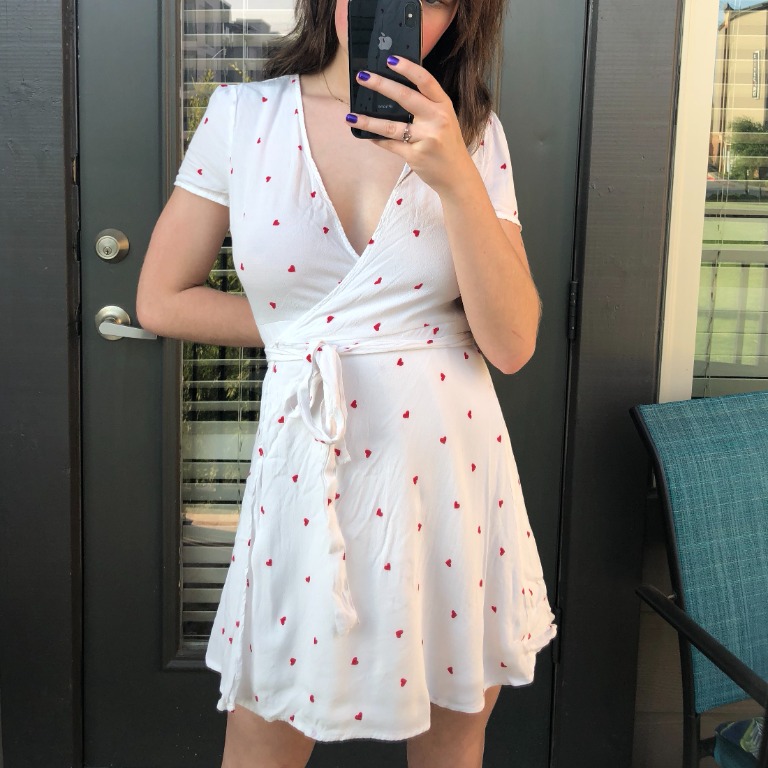 F21 sales wrap dress