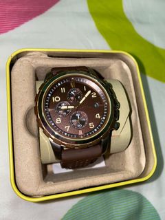 FOSSIL BANNON MULTIFUNCTION GOLD-TONE 