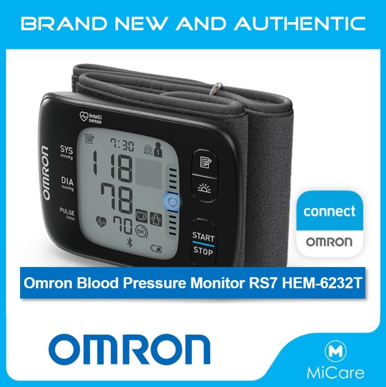 Omron RS7 Intelli It Wrist Blood Pressure Monitor