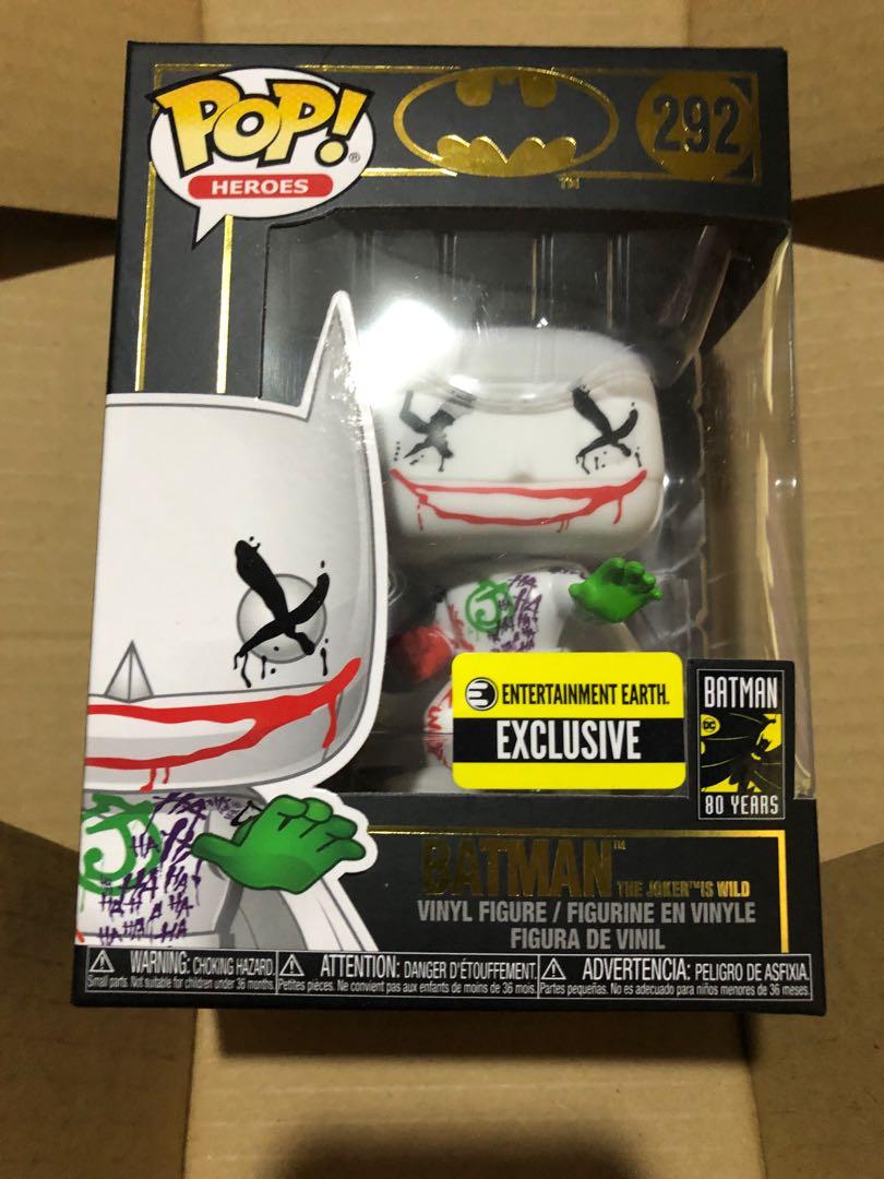 Funko Pop Batman The Joker Wild Toys Games Toys On Carousell