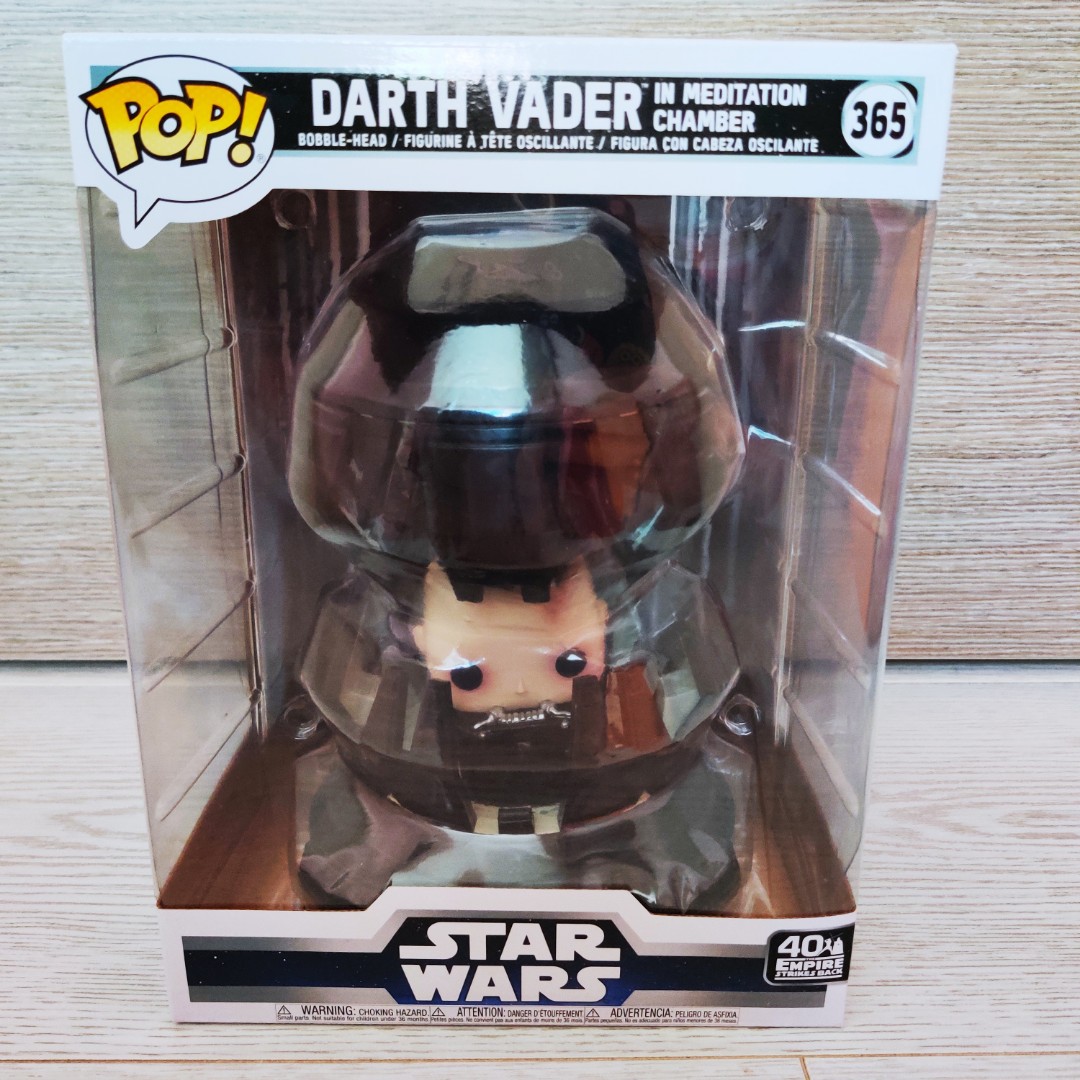 funko pop darth vader in meditation chamber