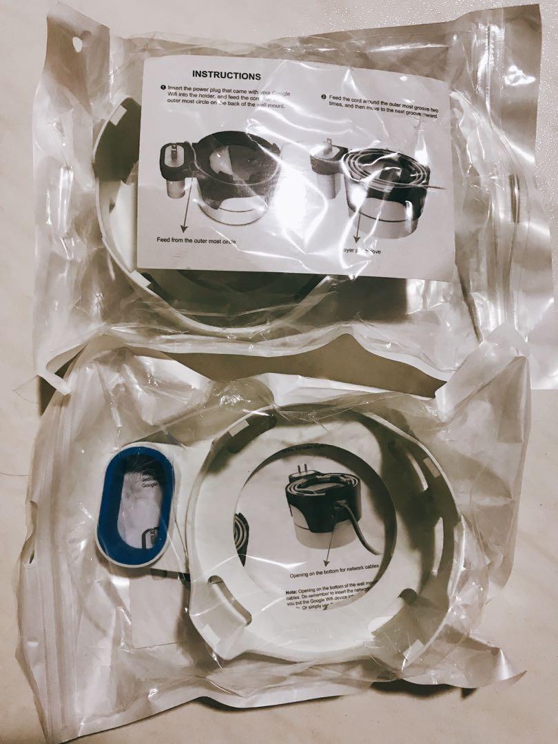 Google wifi wall mount router holder, Everything Else on Carousell