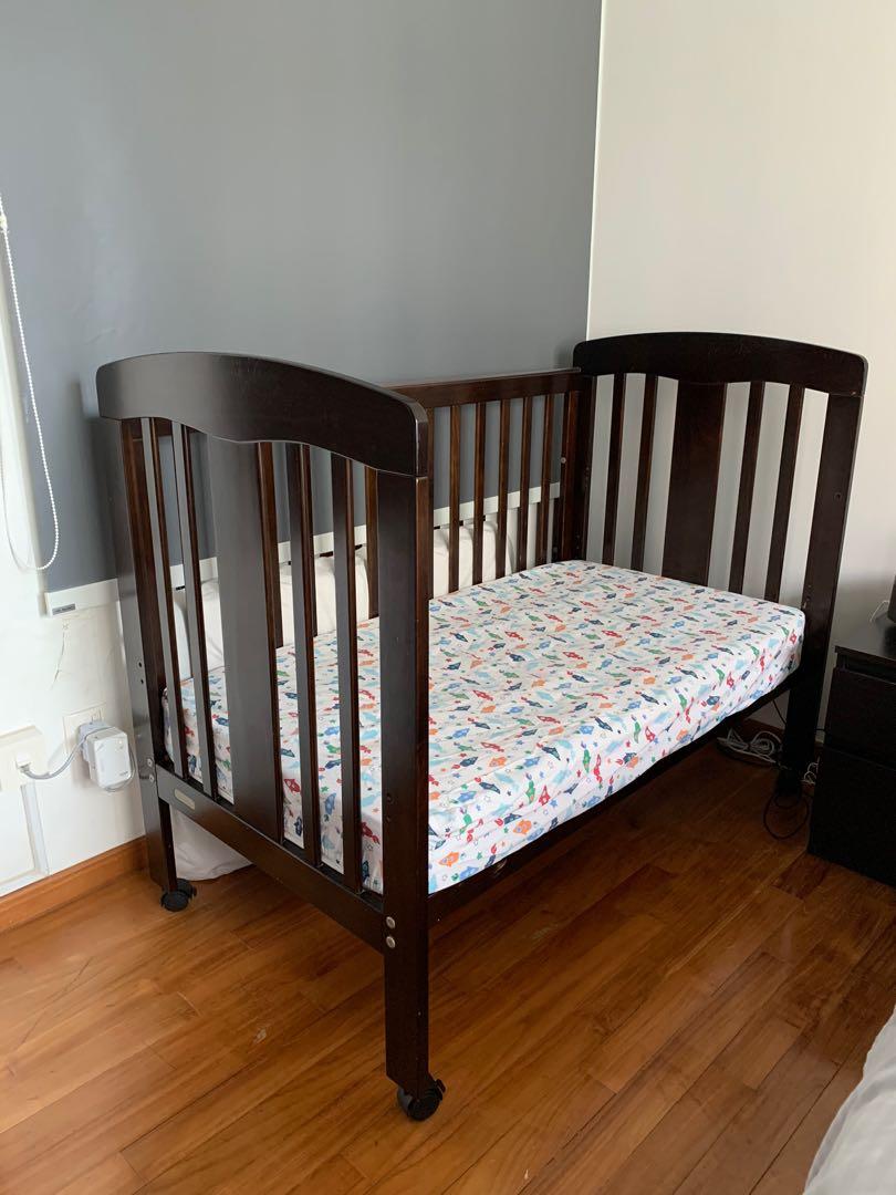 grotime cot mattress size