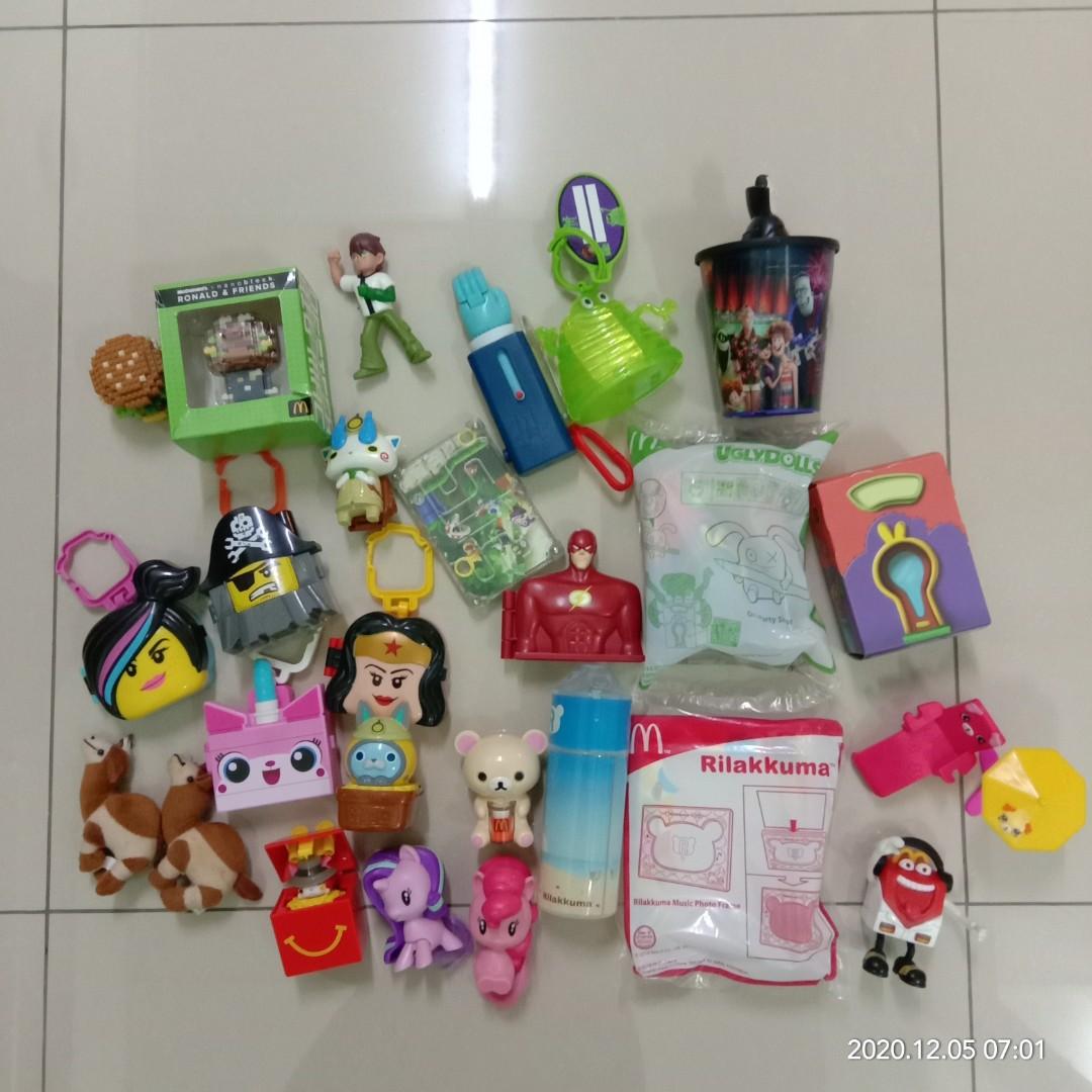 Happy Meal Toys Mcd Mainan Mixed Toys Games Action Figures Collectibles On Carousell