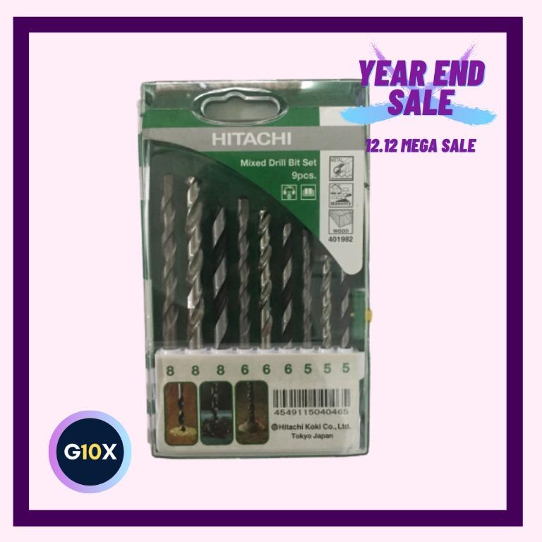 Hitachi drill bit set best sale