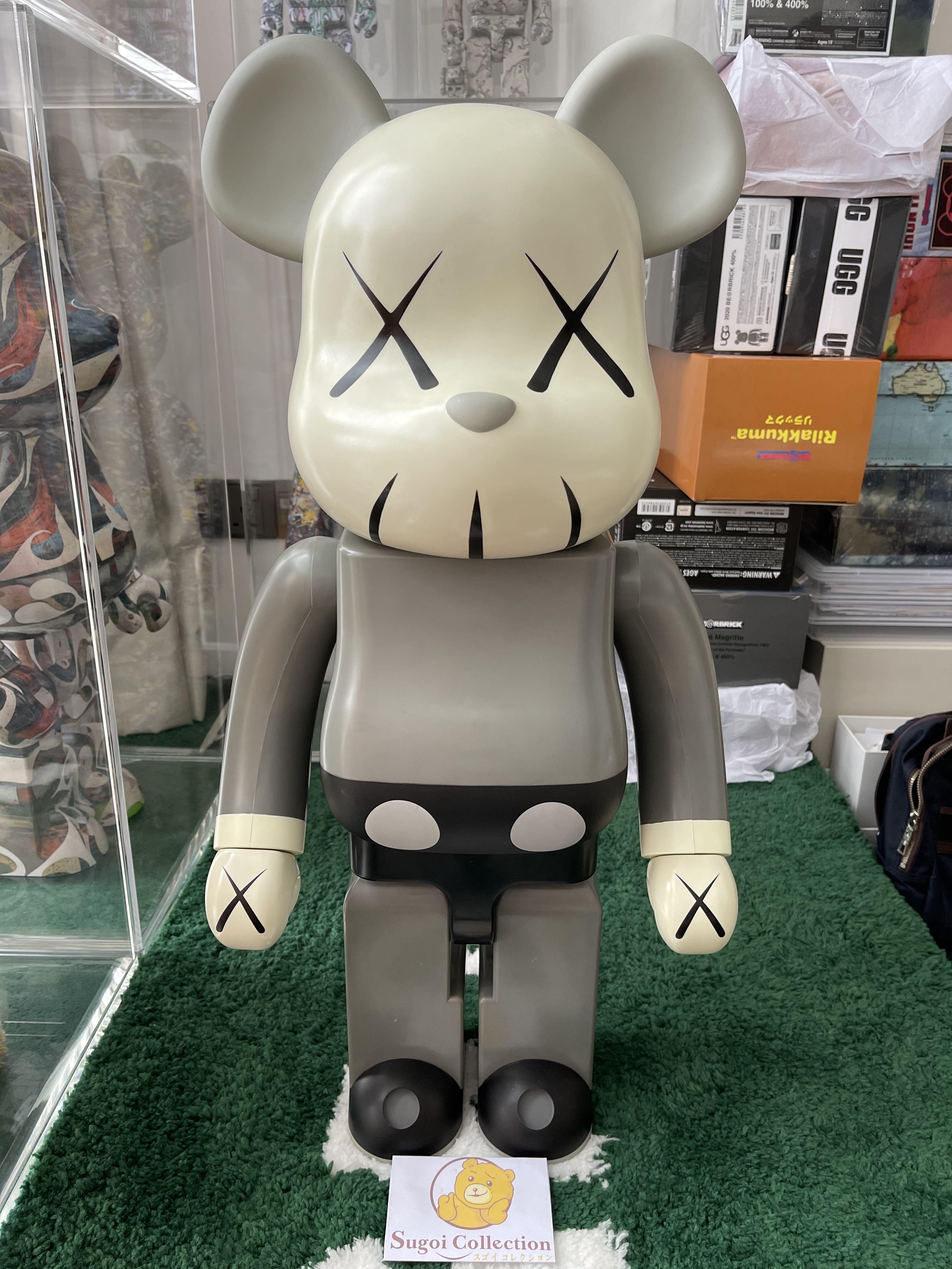 In Stock Be Rbrick X Kaws 02 1000 Bearbrick No Box Perfect Condition Toys Games Bricks Figurines On Carousell
