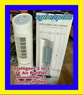 Intelligent 2 in 1 UV Air Purifier, Humidifier & Cooler in One