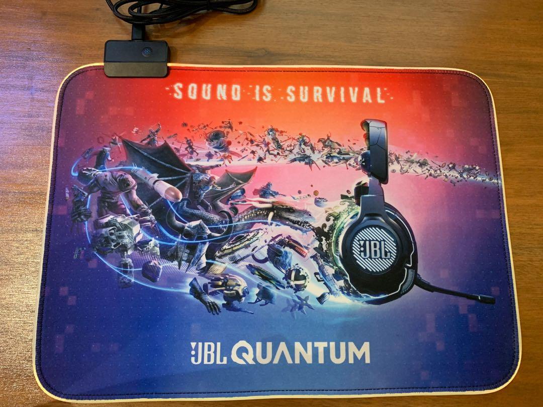 JBL Quantum RGB Mousepad (Category: Mouse & Mousepads) located in Quezon City. Submitted by at883 (Listing ID 1053871175, Image 3). Description: Original approximately 350mm x 250mm RGB functions: single color or multiple color settings USB Cable included Item out of box for demo only. .