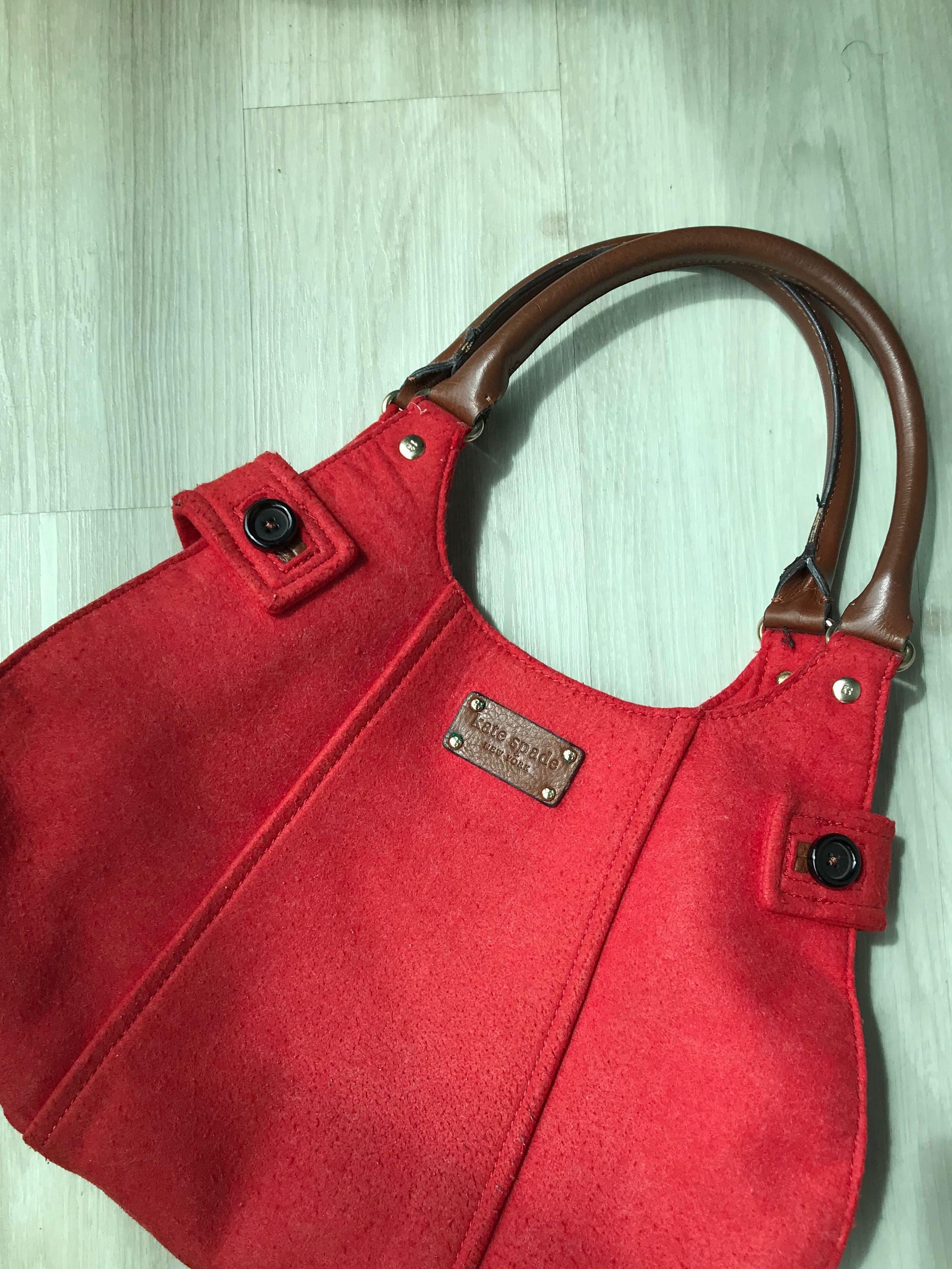 kate spade wool handbag