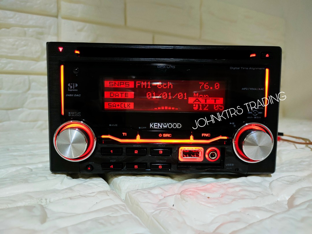 KENWOOD ケンウッド DPXーU70 ひきずっ ジャンク