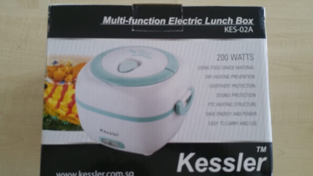 Kessler Electric Lunch Box, Furniture & Home Living, Kitchenware & Tableware, Food Organisation