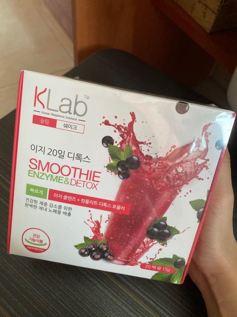 Klab Enzyme Detox Smoothie Health Beauty Bath Body On Carousell