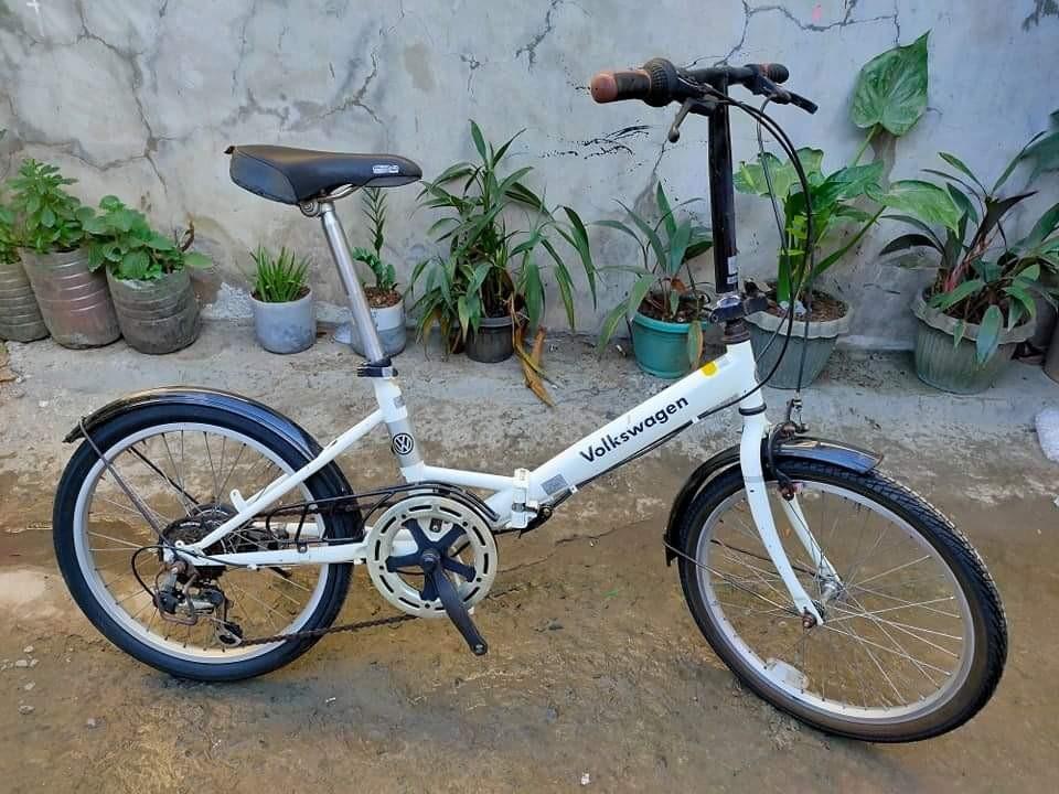 LEGIT VOLKSWAGEN FOLDING BIKE Sports Equipment Bicycles Parts