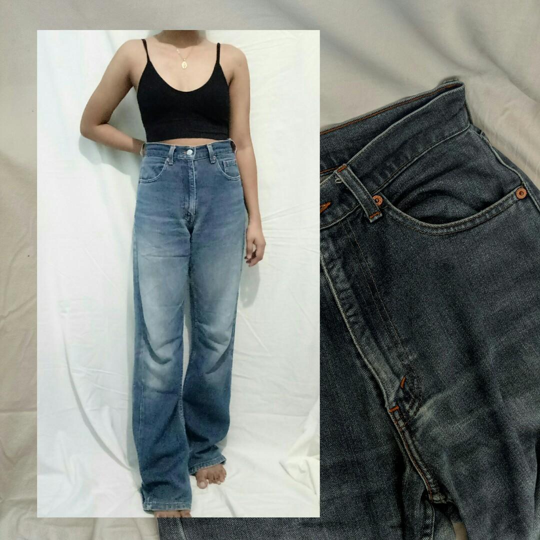 levi's baggy jeans womens