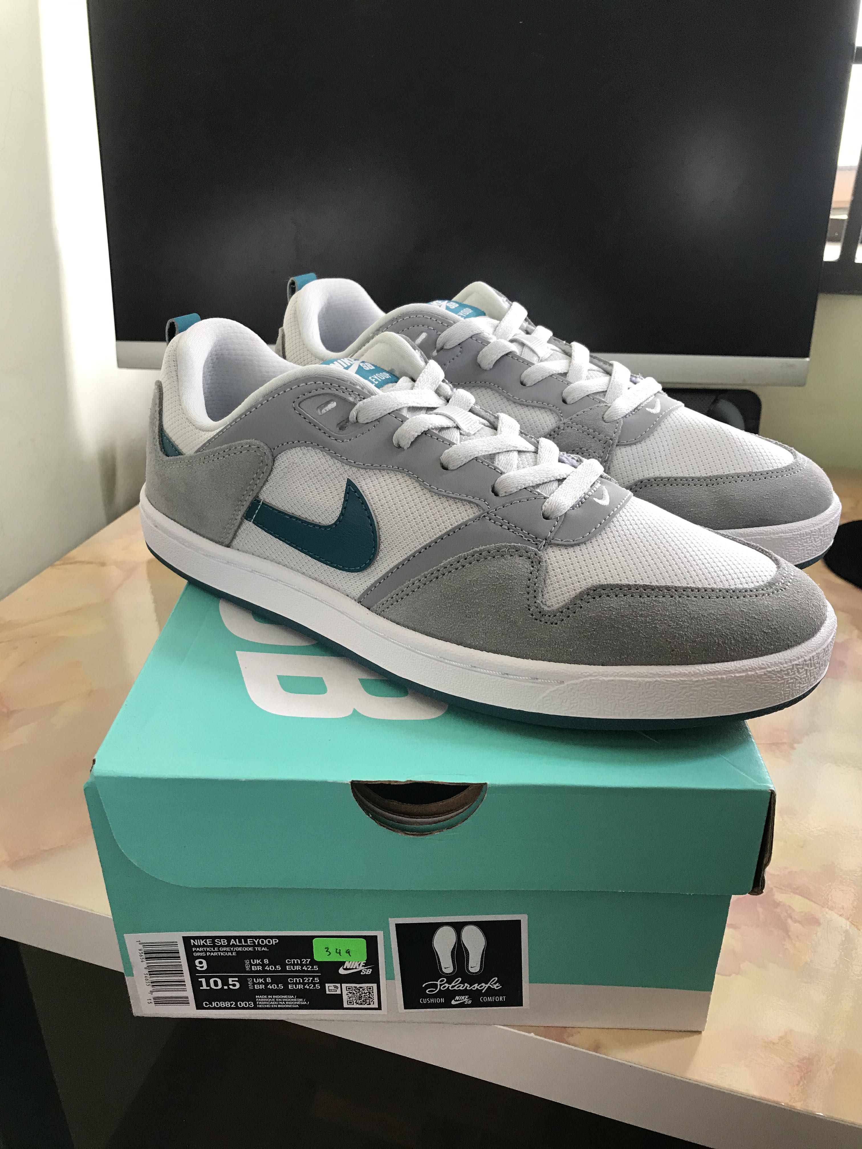 Nike sb on sale alleyoop particle grey