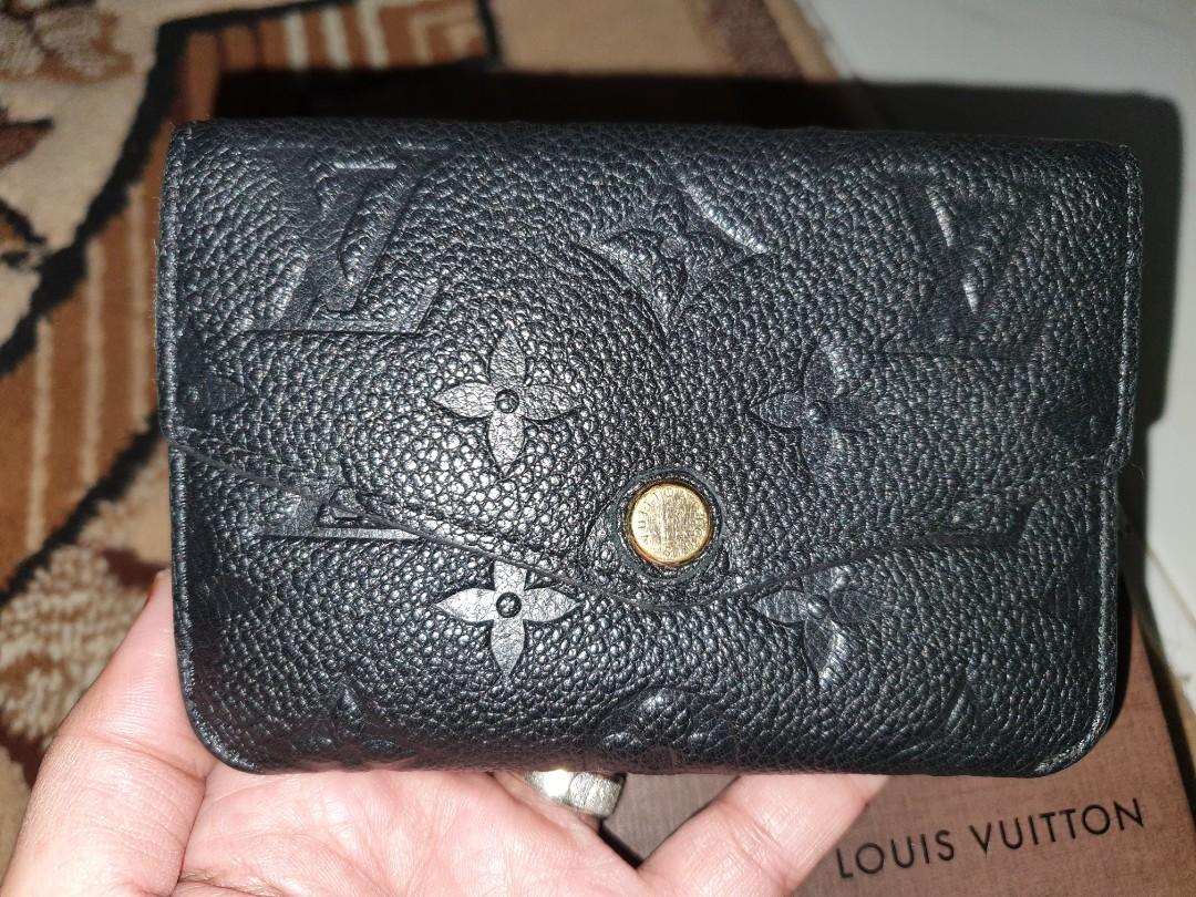 Louis Vuitton Key Pouch Black Cowhide