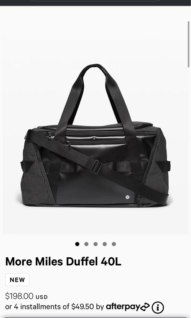 Lululemon more online miles duffel