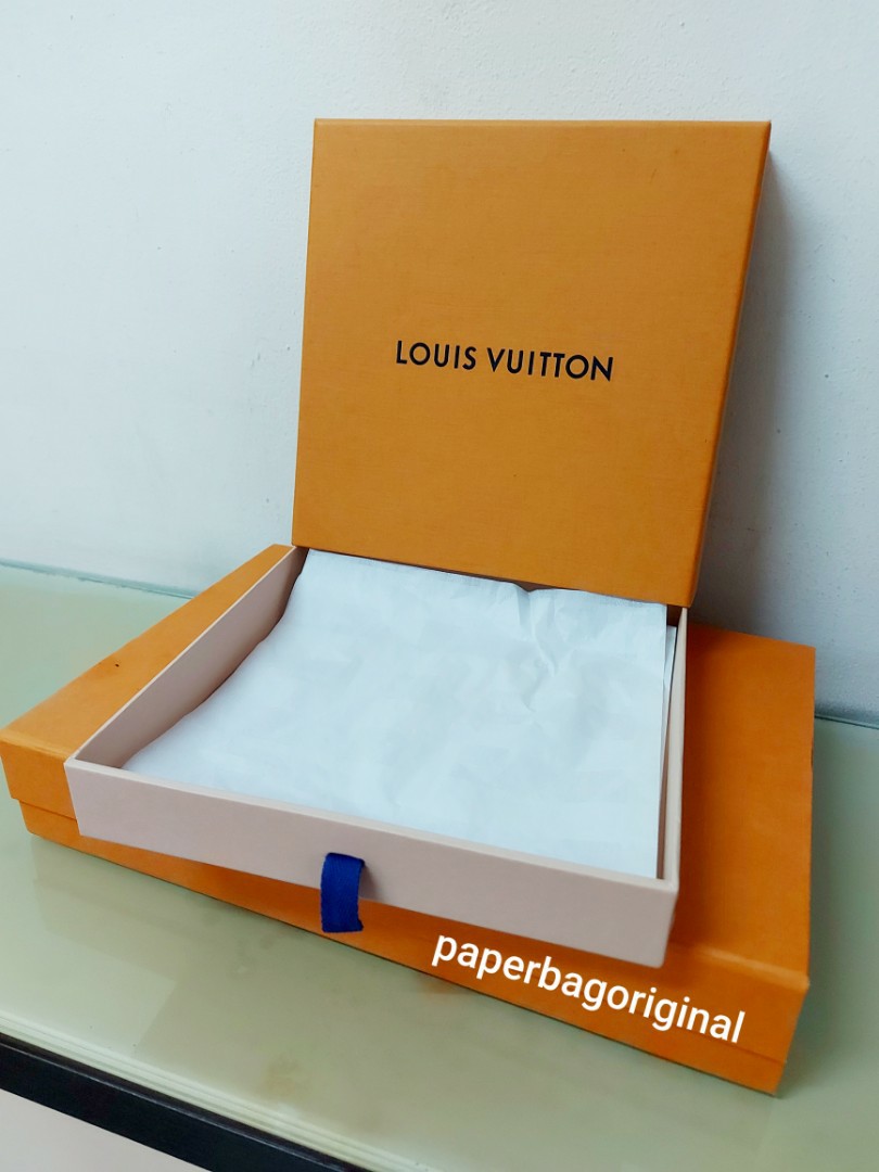 LV Box Louis Vuitton Authentic Kotak Original Branded, Fesyen Wanita, Tas &  Dompet di Carousell